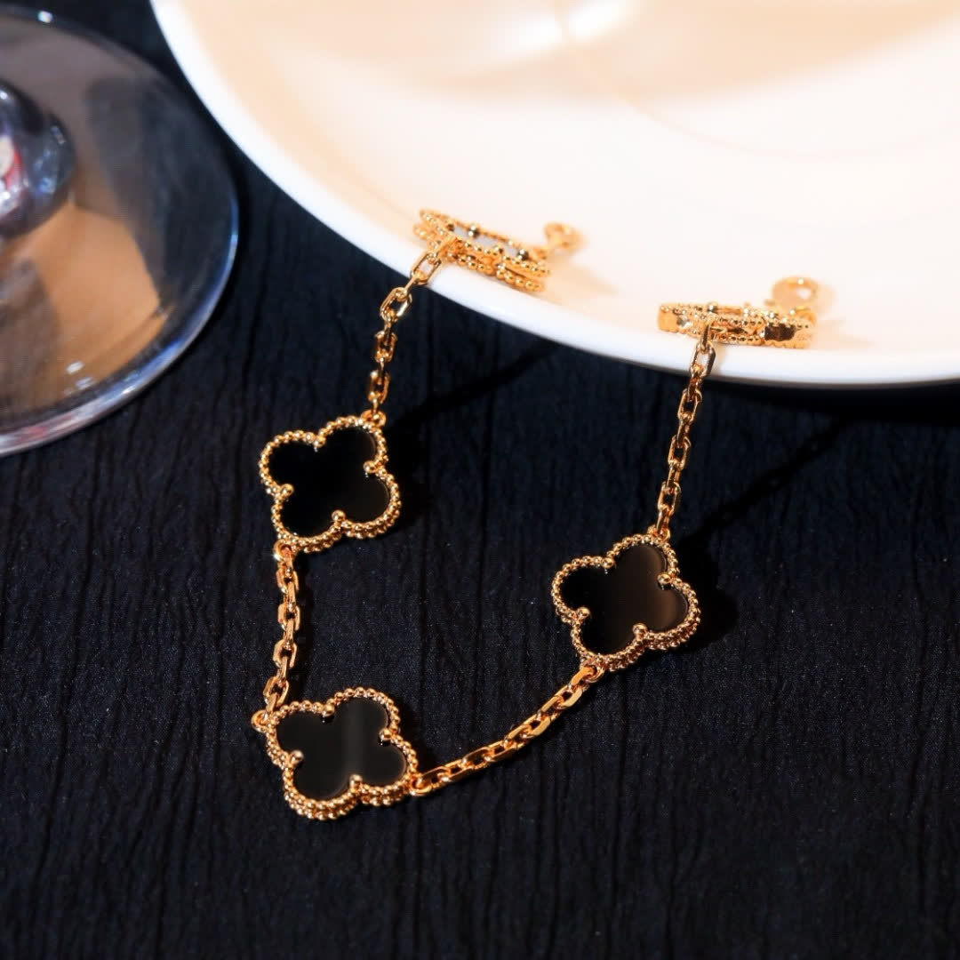 Van Cleef & Arpels Vintage Alhambra Gold Bracelet